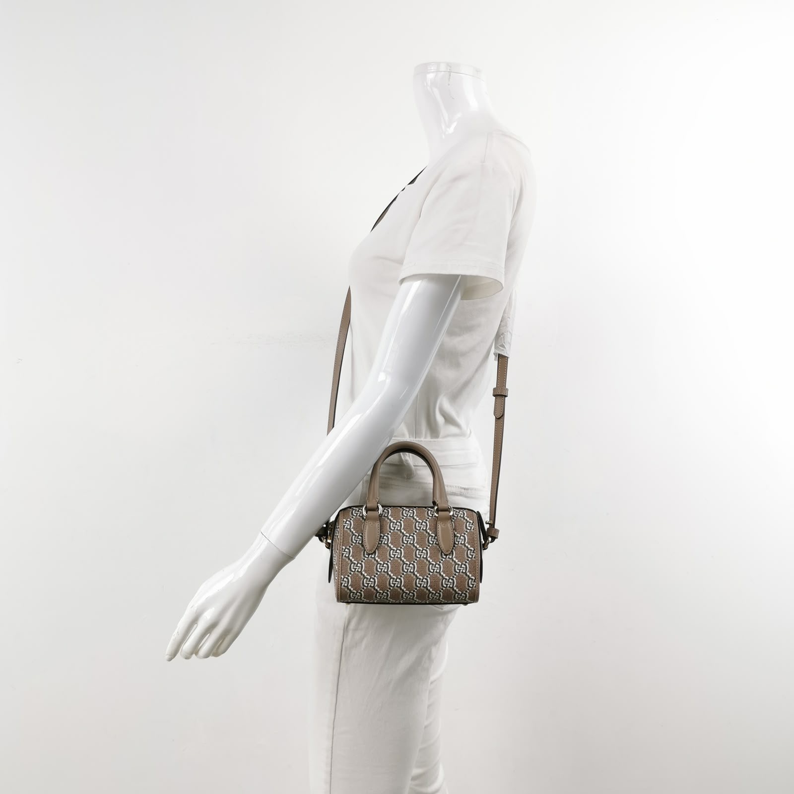 Gucci GG Logo Mini Boston / Top Handle